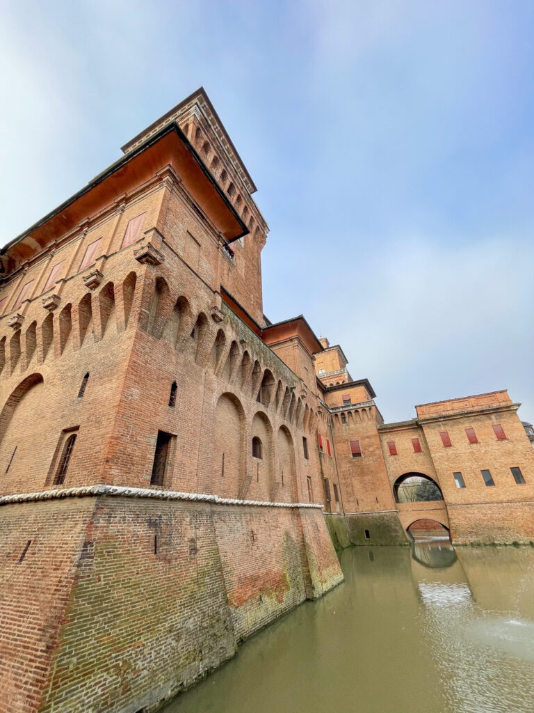 Castello Estense in Ferrara, Italy