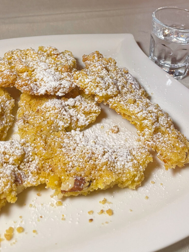 Torta Sbrisolona in Mantua, Italy