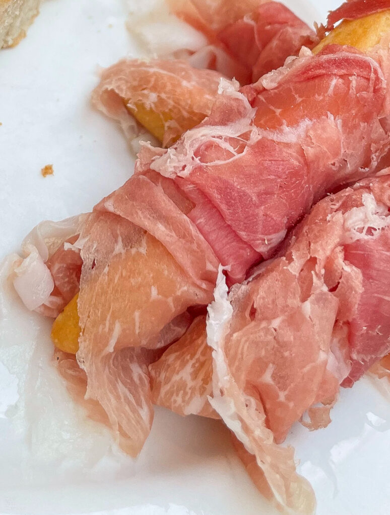 Prosciutto di Parma in Italy